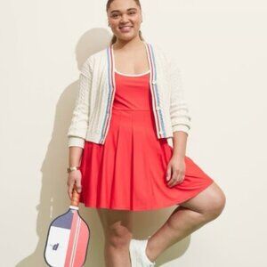 Prince x Target Pickleball Tennis Preppy Cable Knit Women's Cardigan (Size XXL)